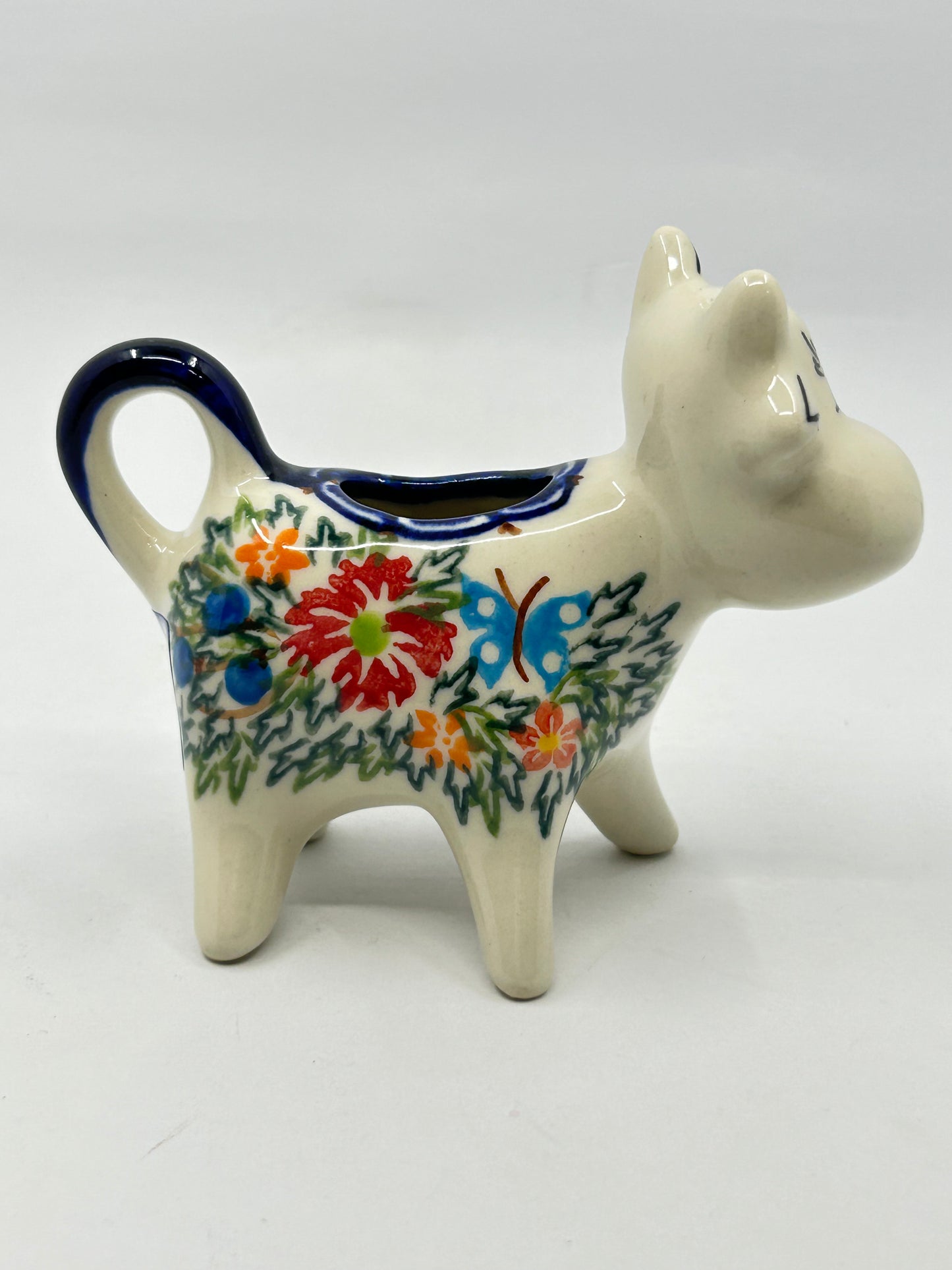 Cow Creamer - Blue Butterfly - U