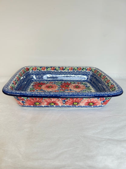 854 ~ Baker ~ Rectangular w/Rim ~ Lasagna ~ 11.25" x 13.75" U5137 ~ U4*