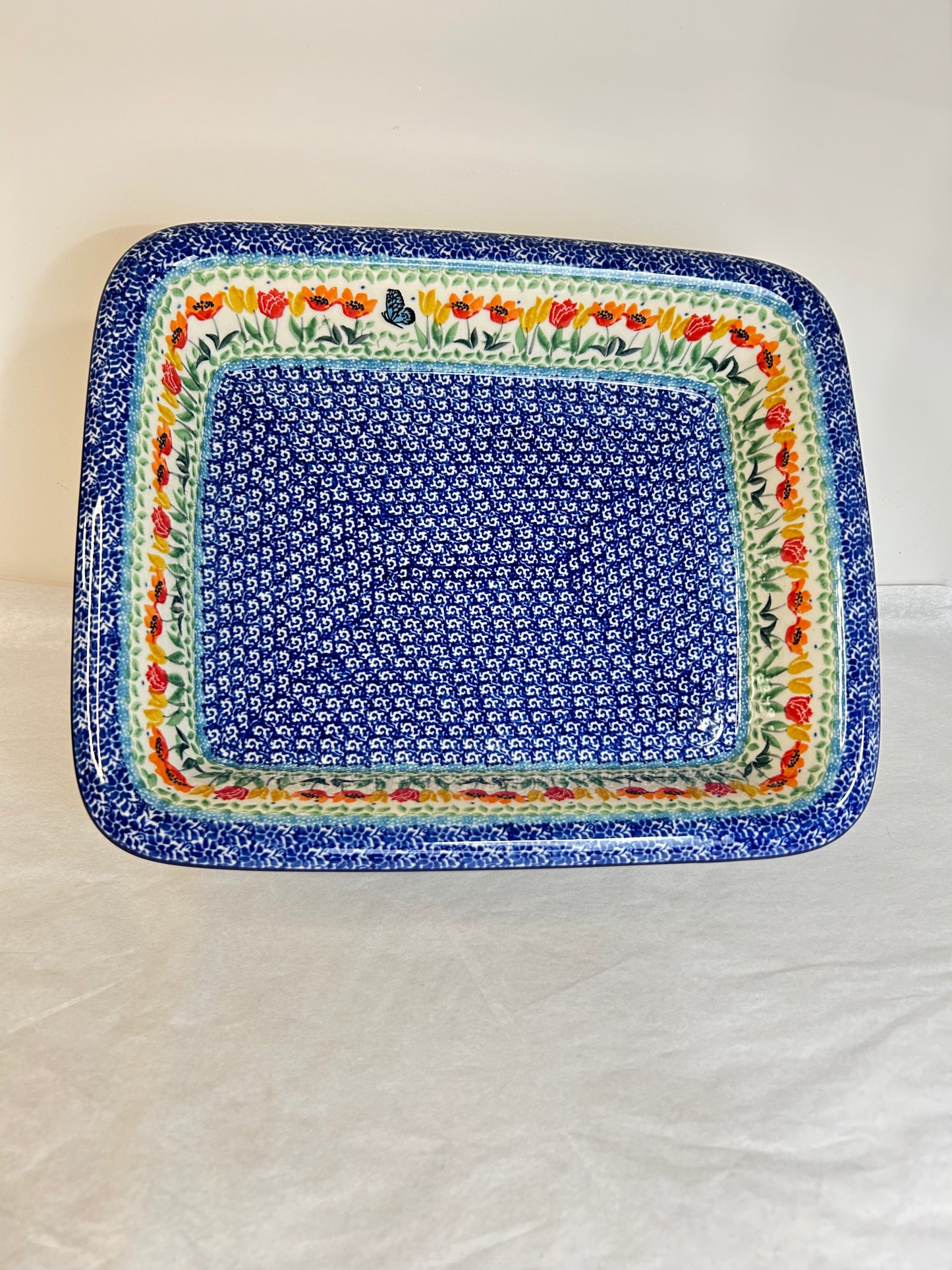 Baker ~ Rectangular w/Rim ~ Lasagna ~ 11.25 x 13.75 inch ~ U5224 ~ U3*