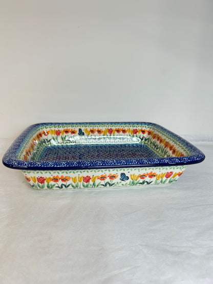 Baker ~ Rectangular w/Rim ~ Lasagna ~ 11.25 x 13.75 inch ~ U5224 ~ U3*
