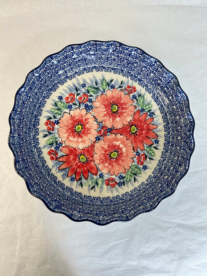 Pie Plate ~ Fluted ~ 10 inch ~ U5137 ~ U4*