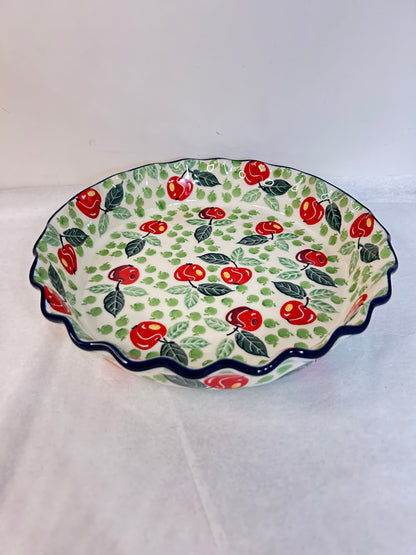 636 ~ Pie Plate ~ Fluted ~ 10" ~ 3248X - T4*