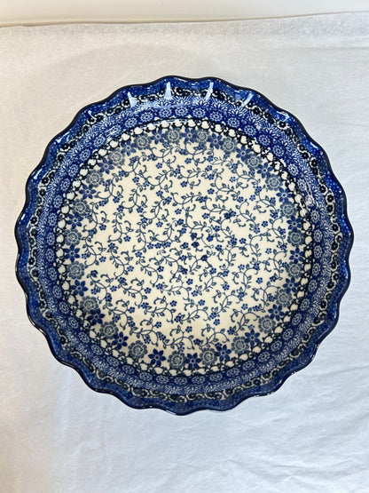 636 ~ Pie Plate ~ Fluted ~ 10" ~ 3427X - T4*