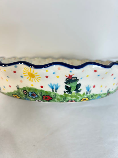 Pie Plate ~ Fluted ~ 10 inch ~ U4877 ~ U6*