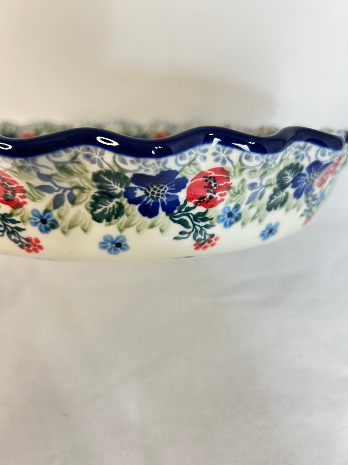 636 ~ Pie Plate ~ Fluted ~ 10" ~ 3430X - T4*