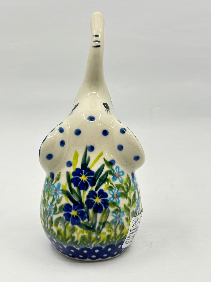 Elephant Ring Holder - Blue Iris – More Polish Pottery