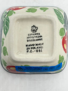 Mini Square Bowl ~ 3.25" ~ 3248X~ T4!