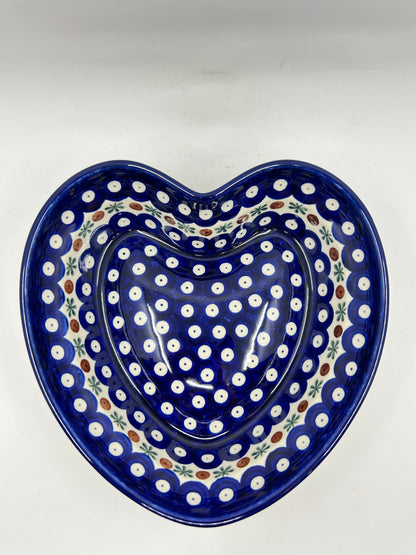 Bowl ~ Heart ~ 8.25 inch ~ 0070X ~ T3*