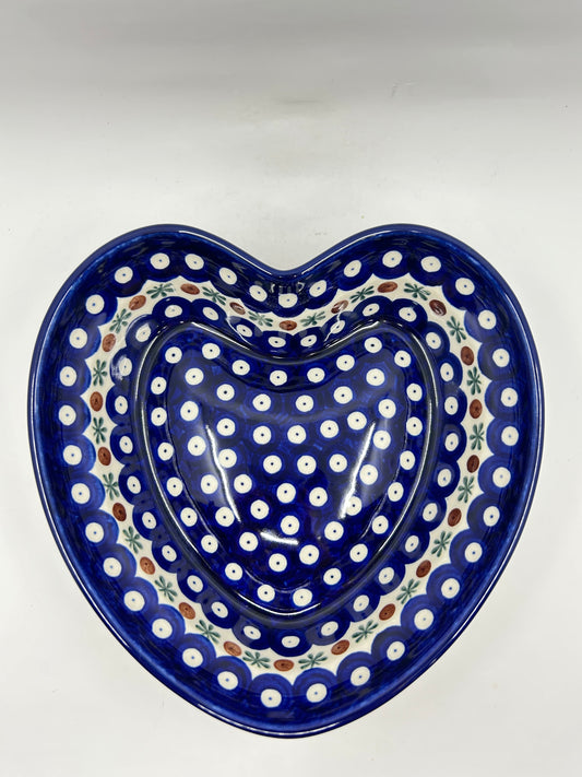 Bowl ~ Heart ~ 8.25 inch ~ 0070X ~ T3*