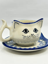 Load image into Gallery viewer, H16 Cat Cup &amp; Saucer ~ 1437X - T3*