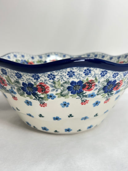 Bowl ~ Wavy Edge ~ Medium ~ 10 inch - 3430X - T4*