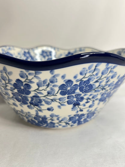 Bowl ~ Wavy Edge ~ Medium ~ 10 inch - 3428X - T4*