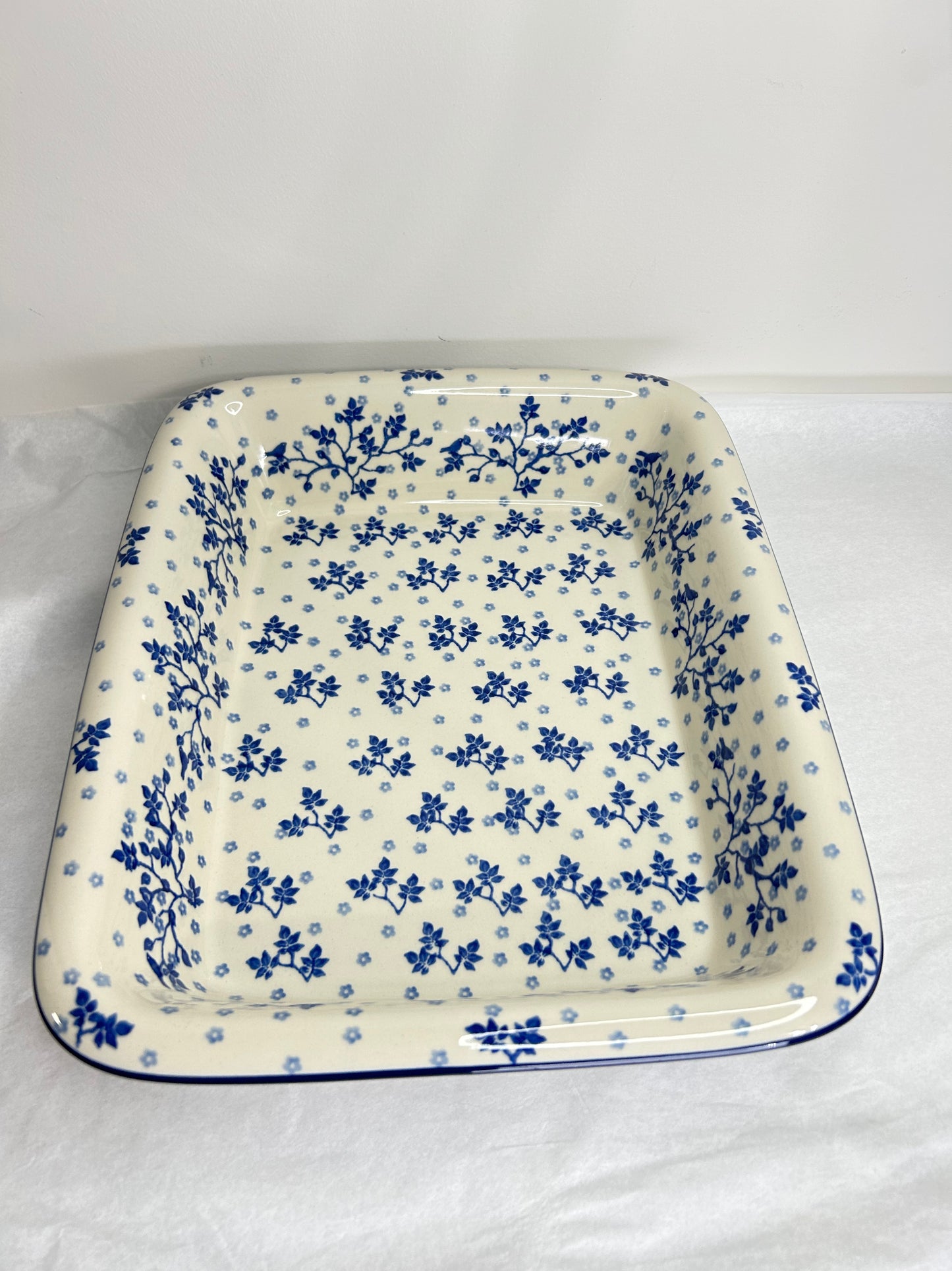 Baker ~ Rectangular w/Rim ~ Lasagna ~ 11.25 x 13.75 inch ~ 3206X ~ T4*