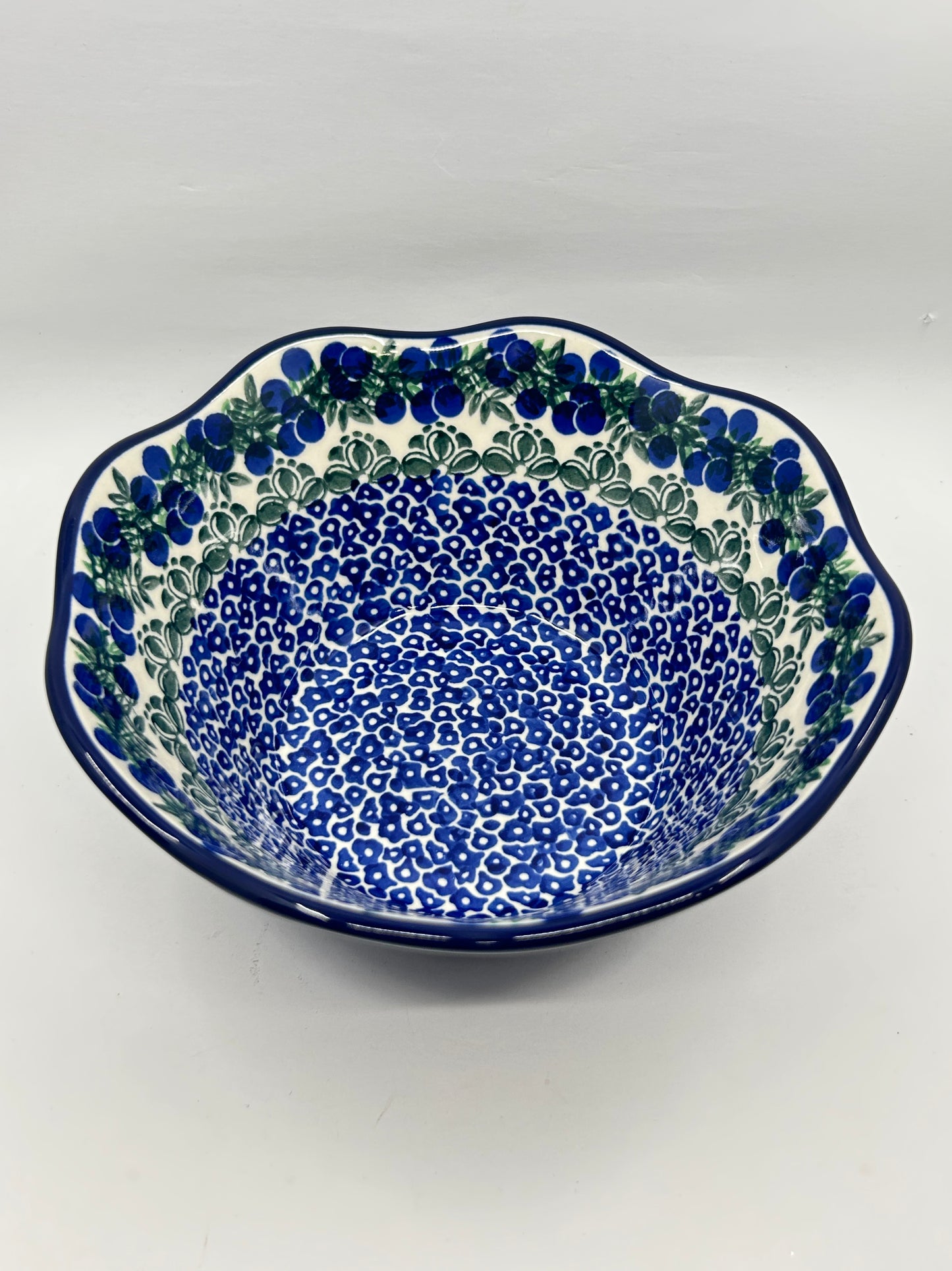 Bowl ~ Wavy Edge ~ Small ~ 8 inch ~ 1413X - T3*