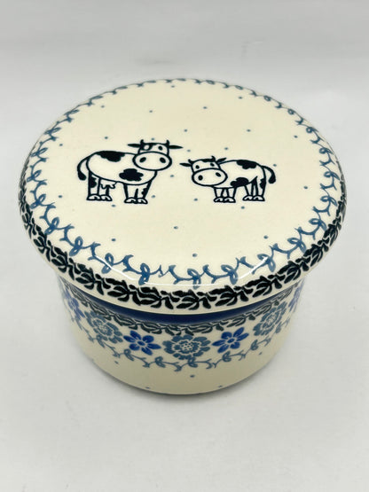European Butter Dish ~ 3.75W x 3H ~ 2590X - T3*