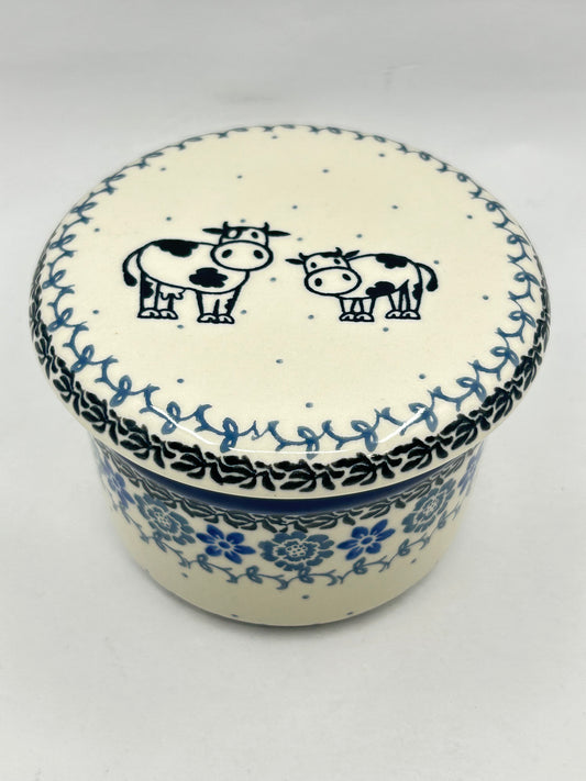 European Butter Dish ~ 3.75W x 3H ~ 2590X - T3*