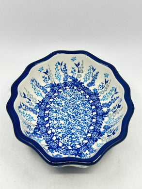 Bowl ~ Oval Fluted ~ 6 x 7.5 inch ~ 3278X ~ T3!