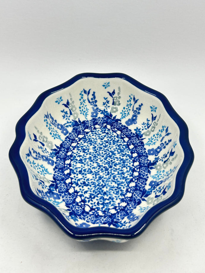 Bowl ~ Oval Fluted ~ 6 x 7.5 inch ~ 3278X ~ T3!