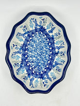 Load image into Gallery viewer, Bowl ~ Oval Fluted ~ 6 x 7.5 inch ~ 3278X ~ T3!