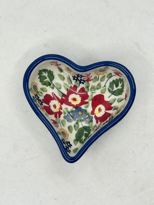 Second Quality Heart Saucer - P265