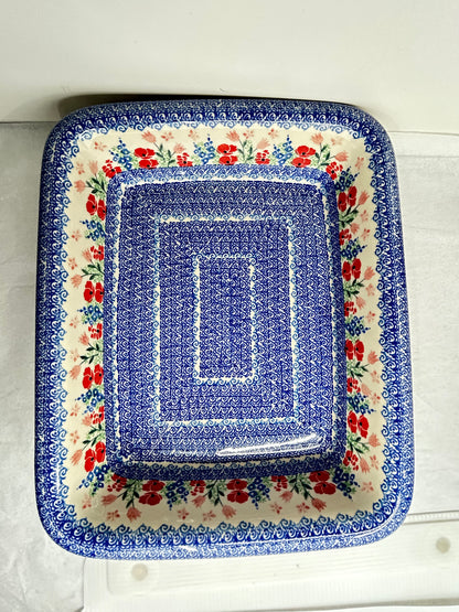 Baker ~ Rectangular w/Rim ~ Lasagna ~ 11.25 x 13.75 inch ~ 3220X ~ T4*