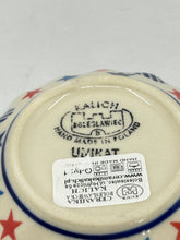 Load image into Gallery viewer, Scalloped Bowl - Patriotic Love - U