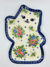 Load image into Gallery viewer, Cat Plate - Flower Bouquet - U