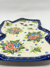 Load image into Gallery viewer, Cat Plate - Flower Bouquet - U