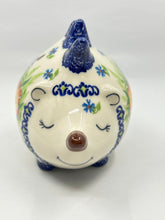 Load image into Gallery viewer, Hedgehog Piggy Bank - Garden Flowers - A1
