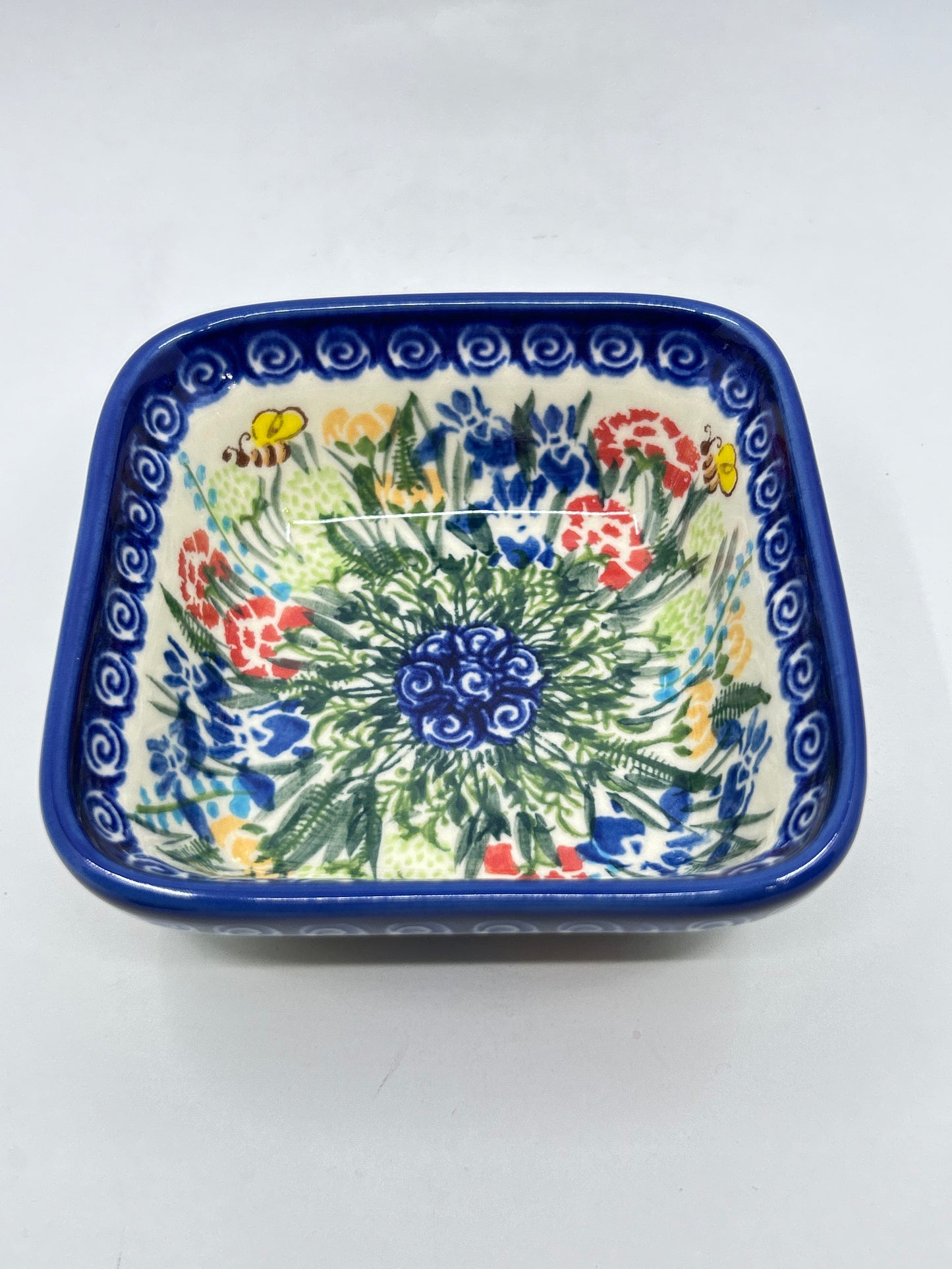 Small Square Bowl- A552 - A1