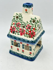 AD34 Decorative House for Votive Candle - P-W3