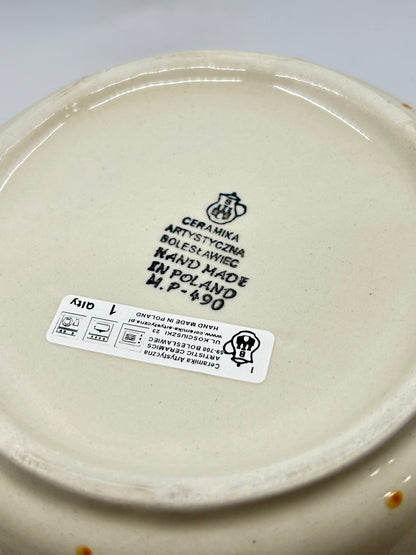 Pottery Misfit Bowl ~ Wavy Edge ~ Medium ~ 10 inch ~ 2339 - T3!