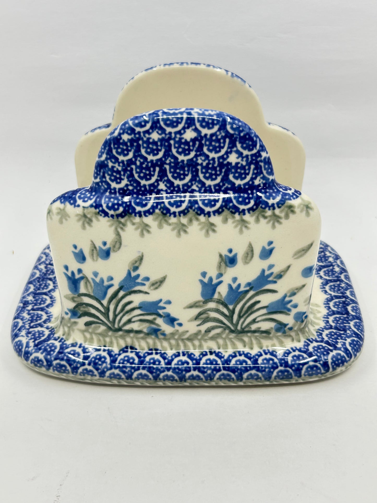 Pottery Misfit Napkin Holder ~ 4.75 x 6.75L ~ 1432 ~ T3*