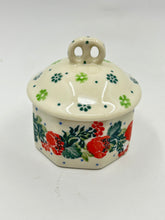 Load image into Gallery viewer, Pottery Misfit Mini Pretzel Box Mismatched Lid ~ Small - 1535 - T3!