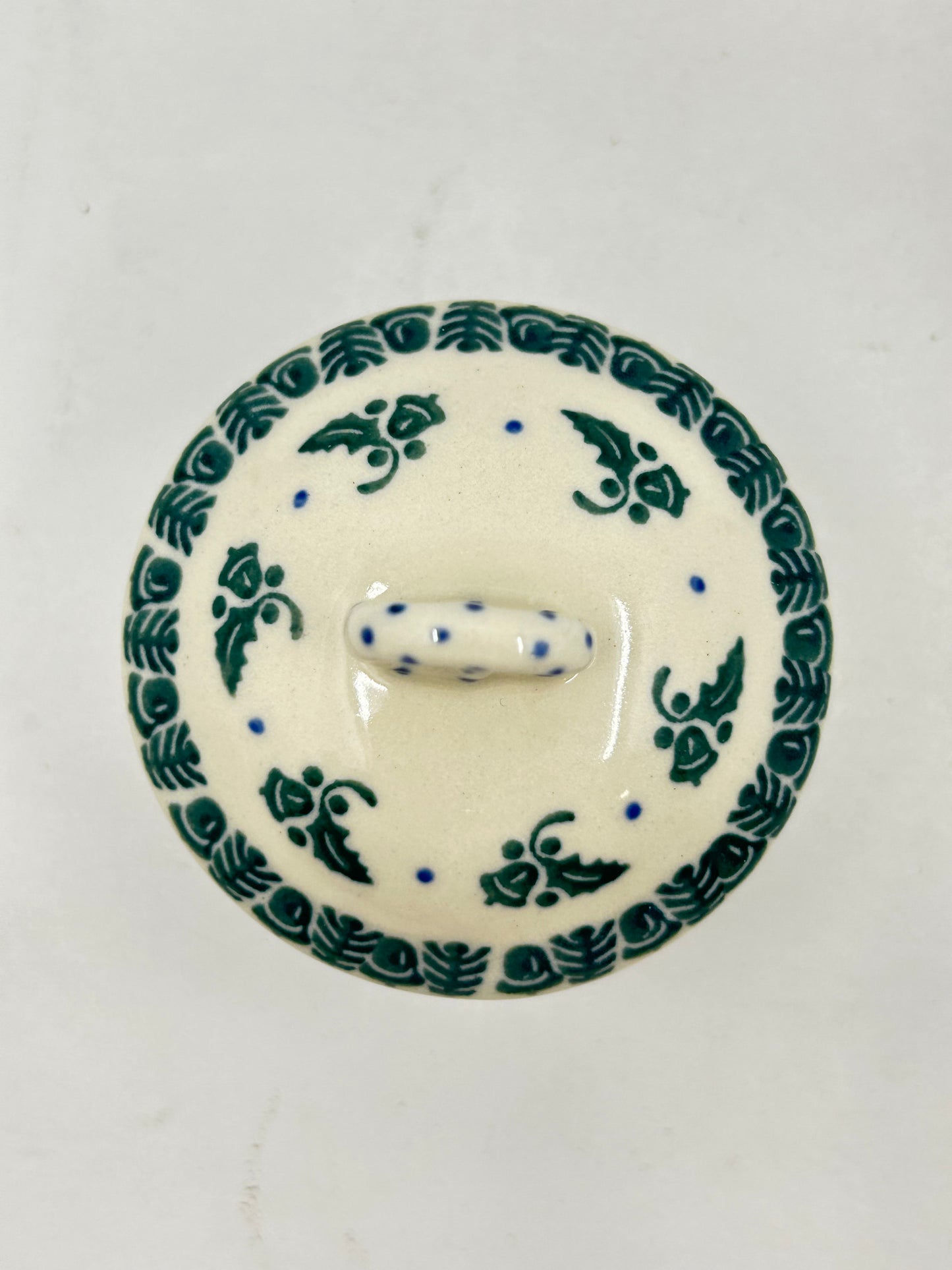 Pottery Misfit Ring ~ Trinket Box Mismatched Lid ~ 1415 - T3!