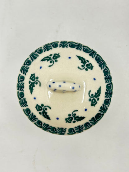 Pottery Misfit Ring ~ Trinket Box Mismatched Lid ~ 1415 - T3!