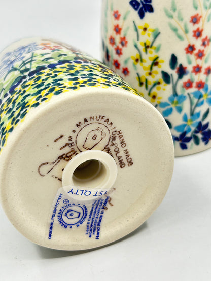 Pottery Misfit Salt & Pepper Set Mismatched