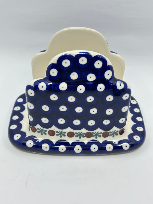 Pottery Misfit Napkin Holder ~ 4.75 x 6.75 inch ~ 0070 ~ T3*
