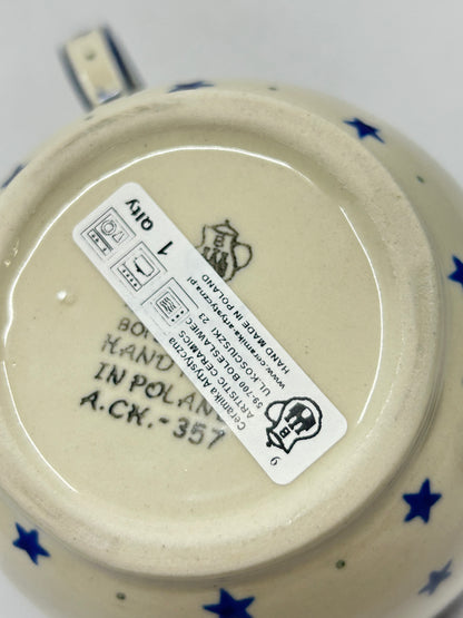 Pottery Misfit 845 ~ Bowl w/ Loop Handle ~ 16 oz ~ 0085X - T1*