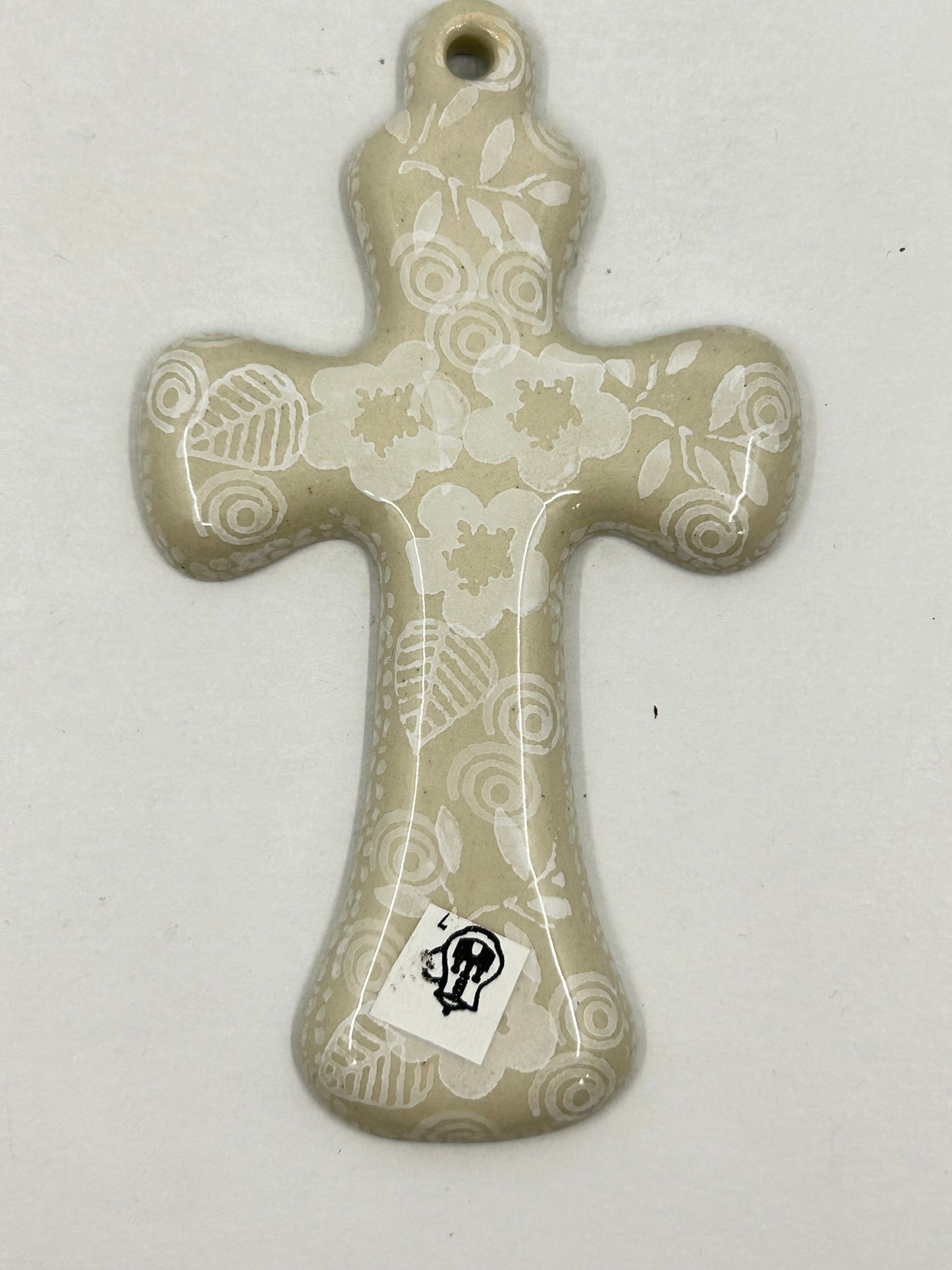 Cross ~ Small ~ 2.75 x 4.75 inch ~ White Cross - T3*