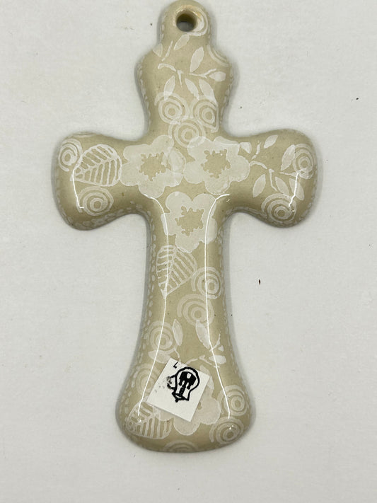 Cross ~ Small ~ 2.75 x 4.75 inch ~ White Cross - T3*