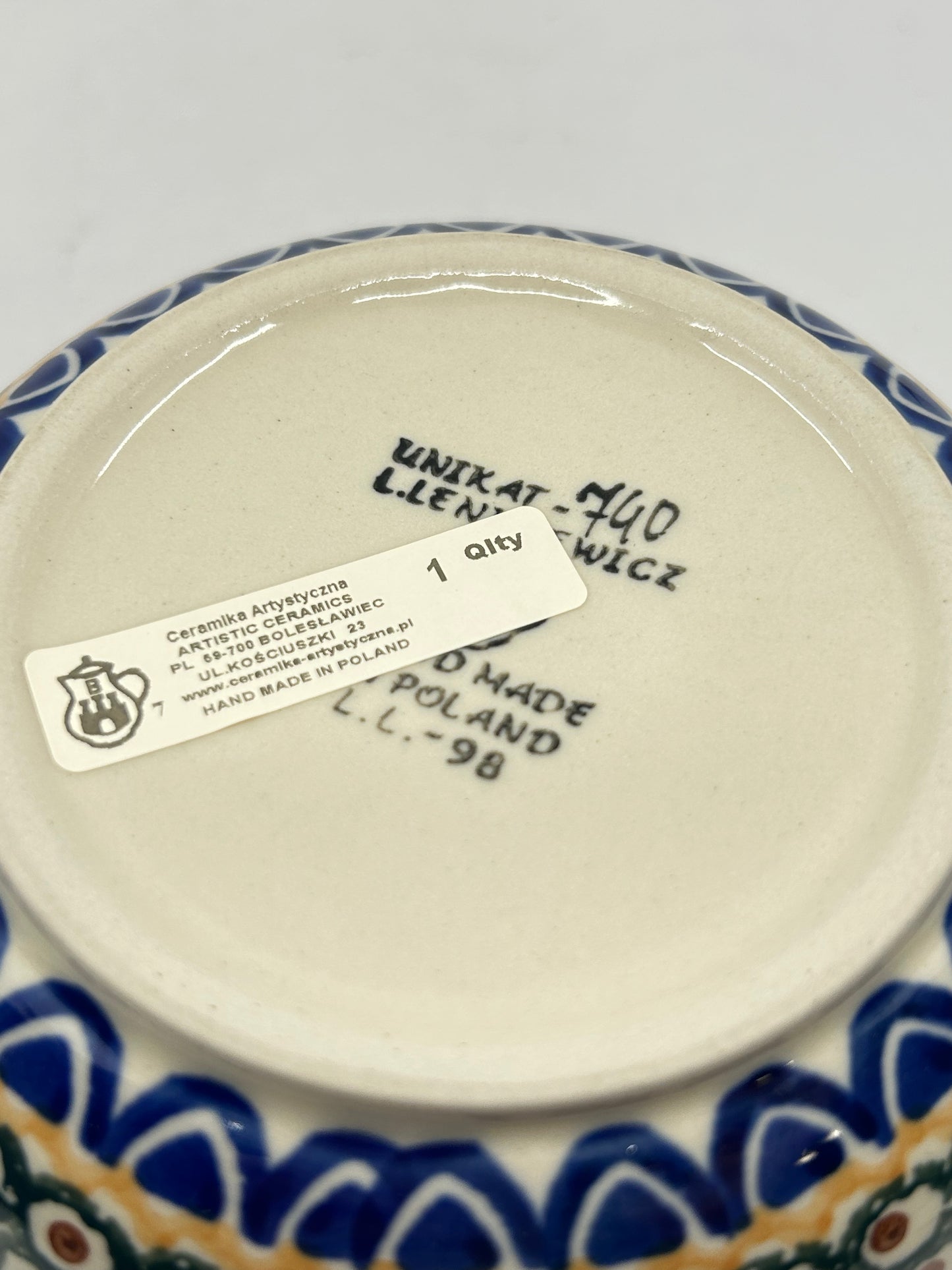 Bowl ~ Soup / Salad / Cereal ~ 6 ~ U740- U5*