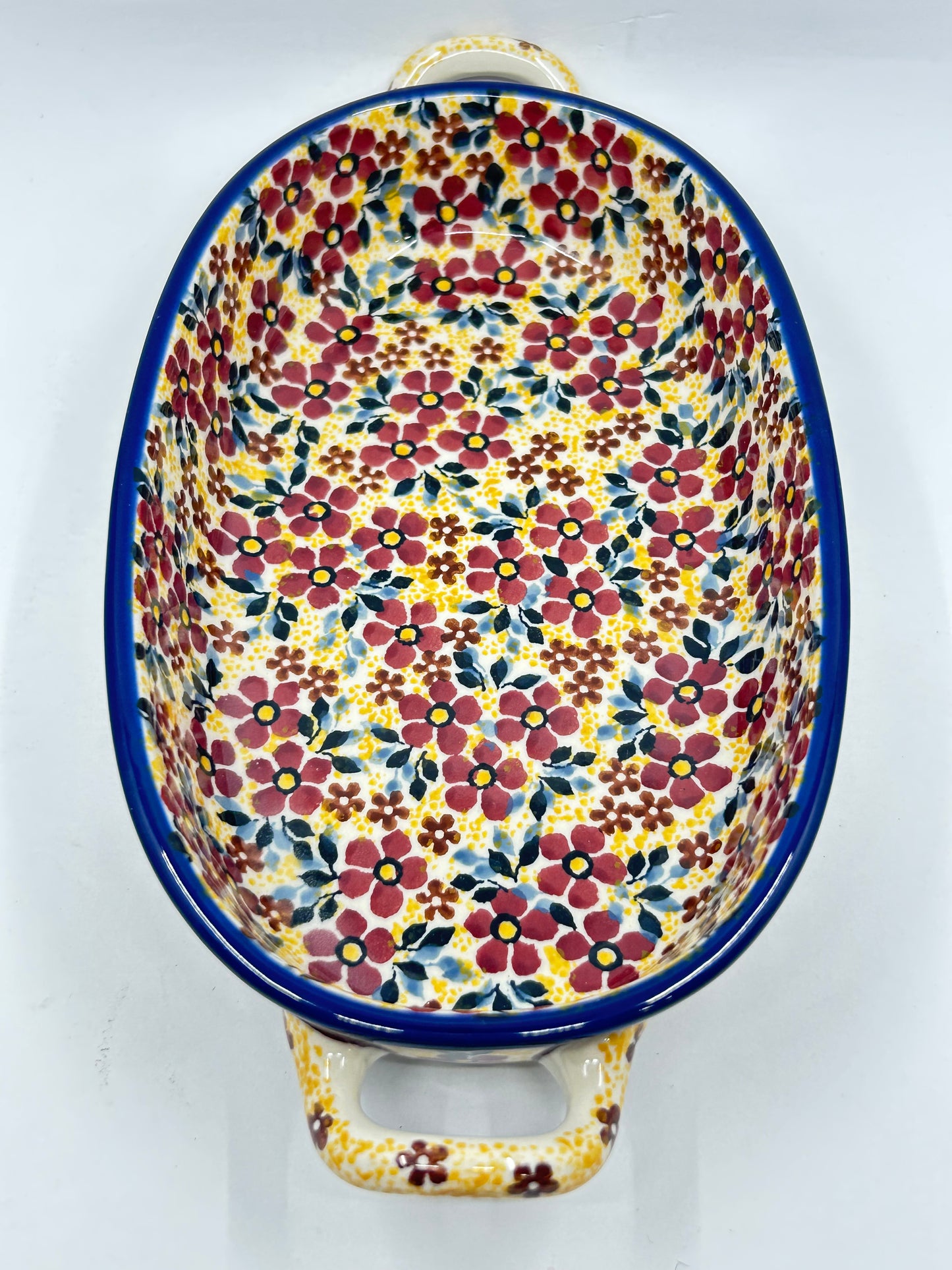 Small Oval Baker with Handles - U4774 - U3*