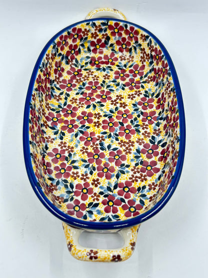 Small Oval Baker with Handles - U4774 - U3*