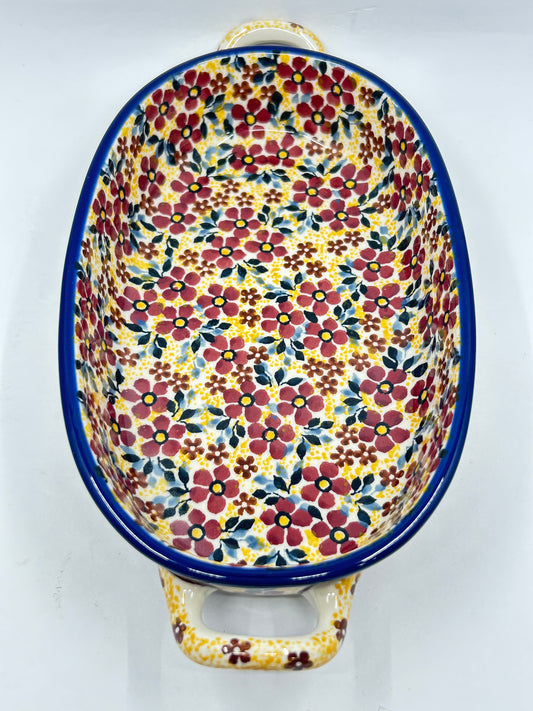 Small Oval Baker with Handles - U4774 - U3*