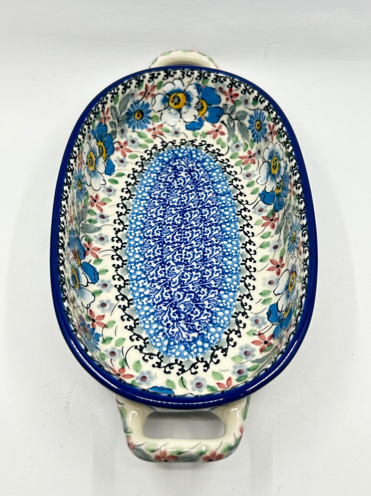 Small Oval Baker with Handles - U4979 - U4*
