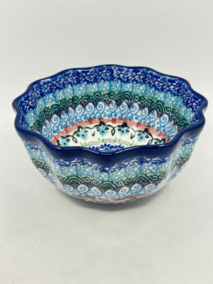 Bowl ~ Wavy Edge ~ 5 inch ~ U5198~ U3!