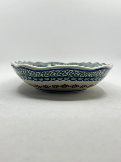 Tray ~ Scalloped Oval ~ 6.25 x 12.5 inch ~ 0020A - T1!