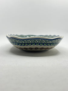 Tray ~ Scalloped Oval ~ 6.25 x 12.5 inch ~ 0020A - T1!