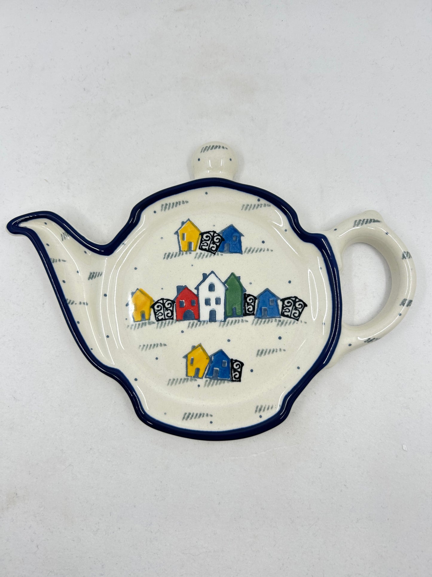 Teapot Shaped Plate - U5180 - U3!